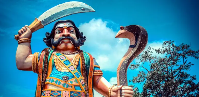 Mahishasura Statue